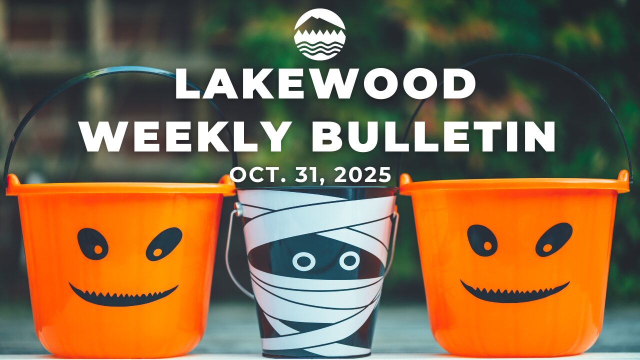 Lakewood Weekly Bulletin: Oct. 31, 2025